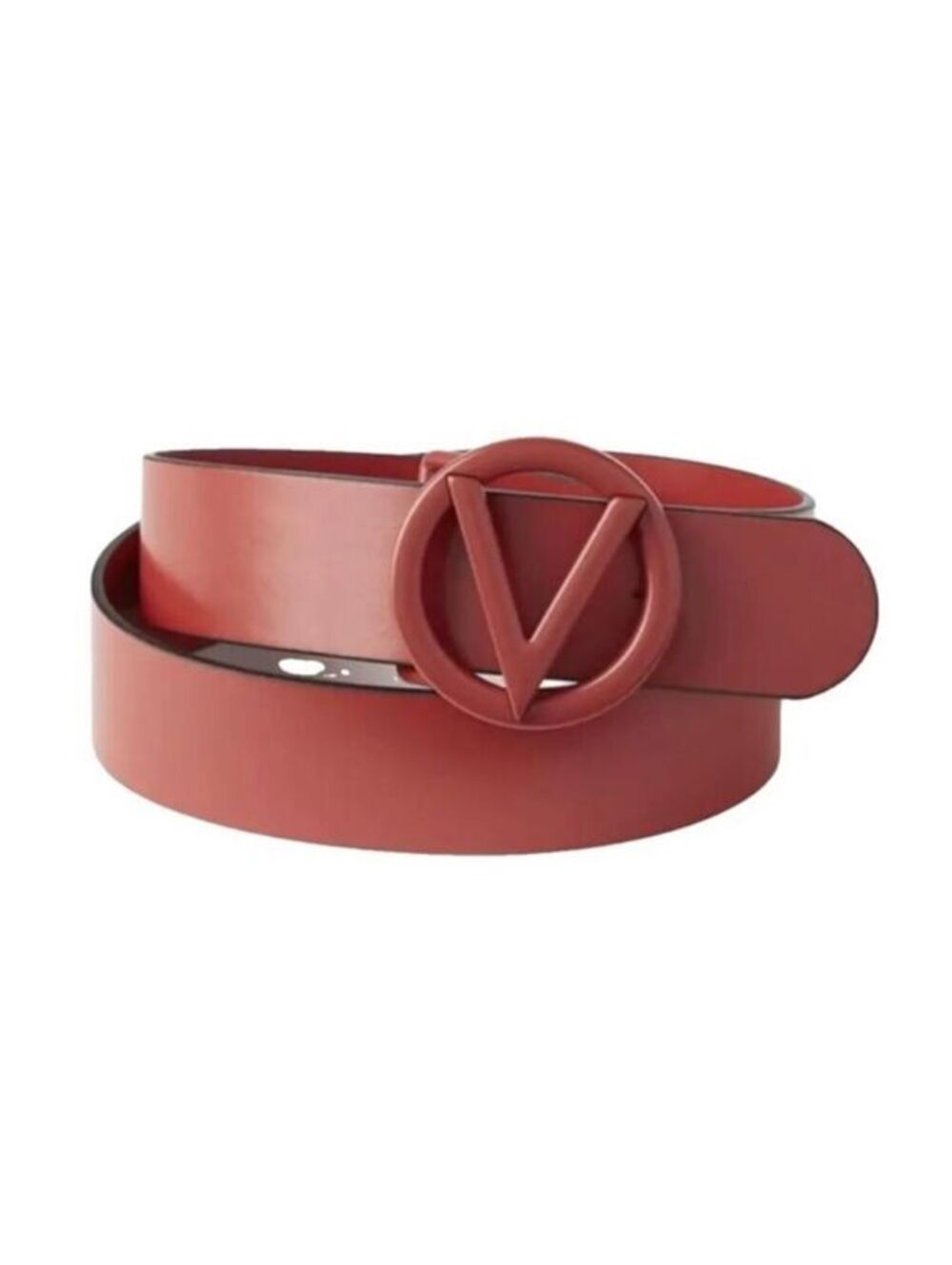 VALENTINO BY MARIO VALENTINO logo buckle belt Pink sz Small NWOT